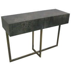 Extraordinary French Console/Sofa Table by Jacques Quinet 5