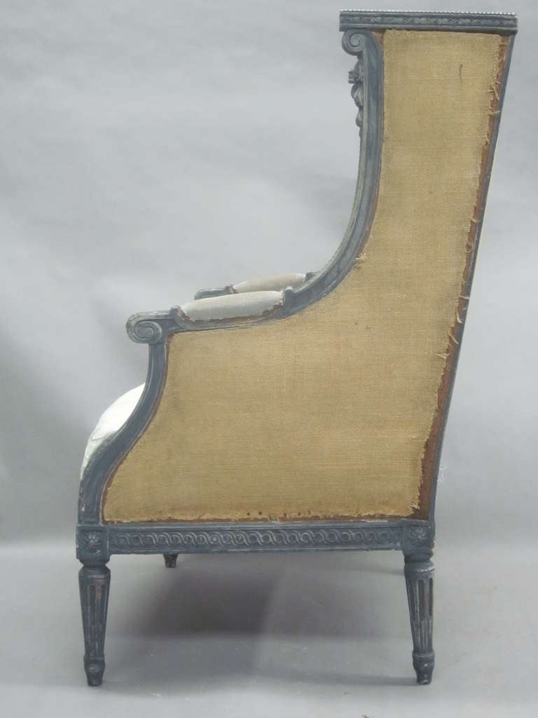 shabby chic wingback chair