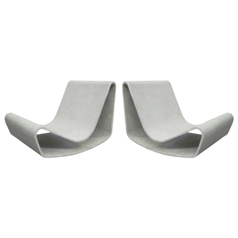 Pair of Swiss Modernist Chairs