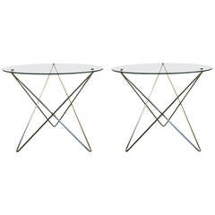 Pair of French Mid-Century Modern Side Tables by Studio 4A 11