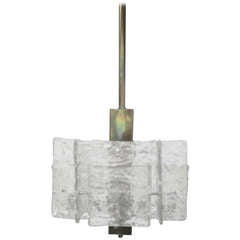 Italian Mid-Century Modern 'Quadratic' Murano Chandelier / Pendant by Mazzega 5