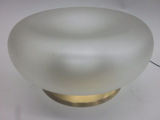 Mid-Century Modern Rare Italian Midcentury Table Lamp Attributed to Luigi Caccia Dominioni For Sale