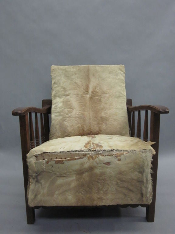 Paire de fauteuils de salon artisanaux italiens de style mi-siècle moderne par Pierluigi Colli Bon état - En vente à New York, NY