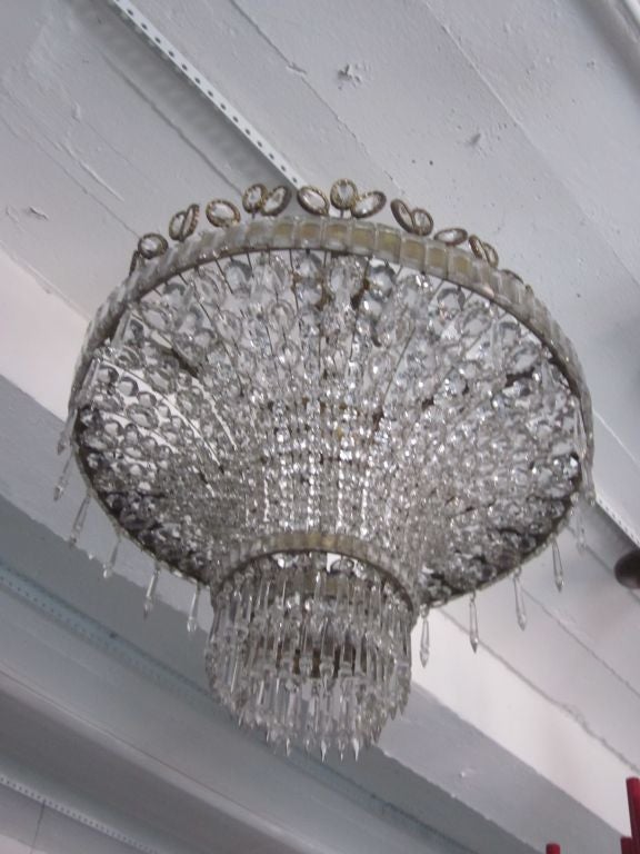Exquisite French Chandelier by Maison Bagues 1