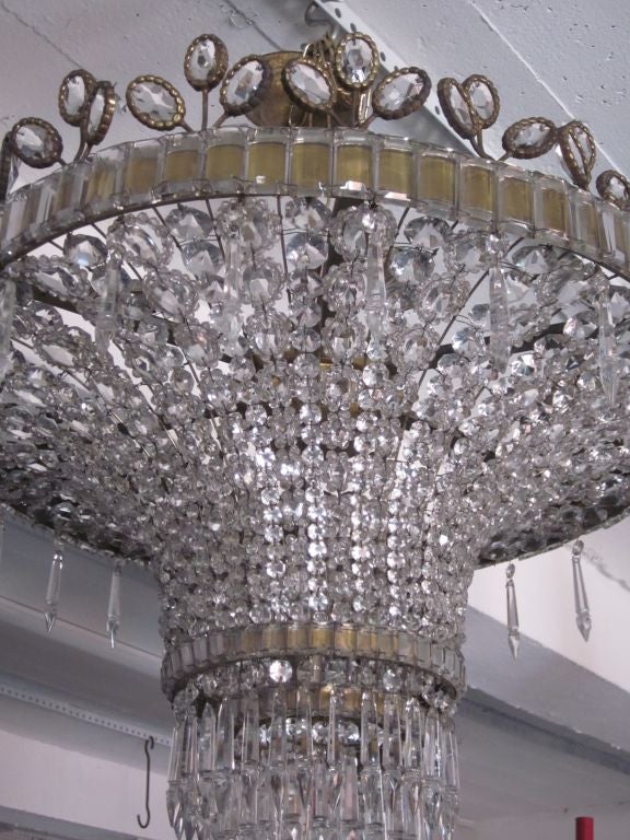 Exquisite French Chandelier by Maison Bagues 2