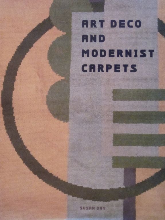 Français Tapis français ancien moderne, cubiste et Art déco 1930 par Sonia Delaunay en vente