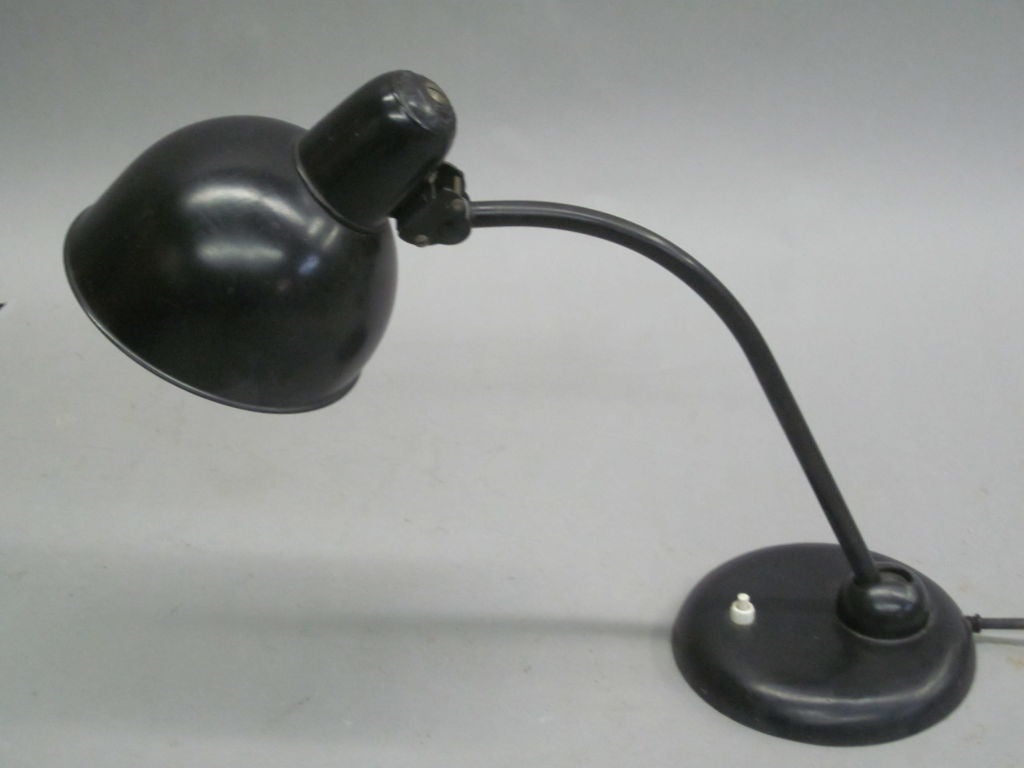 Two Bauhaus Desk Lamps by Marianne Brandt and Christian Dell For Sale 2