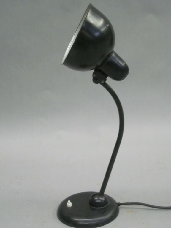 Mid-20th Century Two Bauhaus Desk Lamps by Marianne Brandt and Christian Dell For Sale