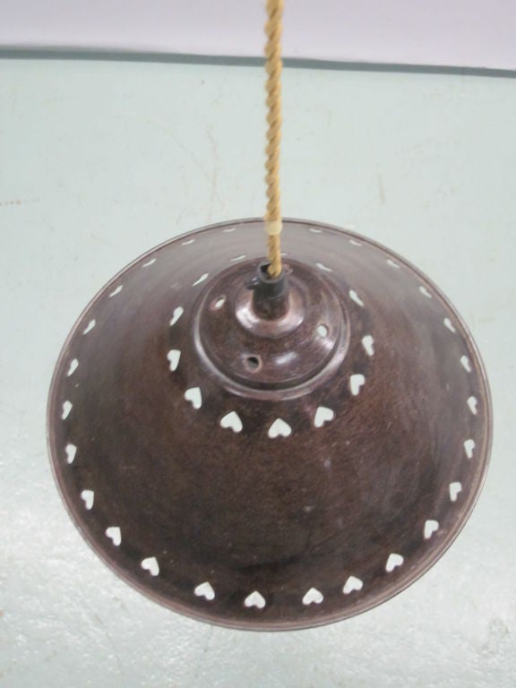 Italian Mid-Century Modern Counter-Balance Fixture or Pendant For Sale 3