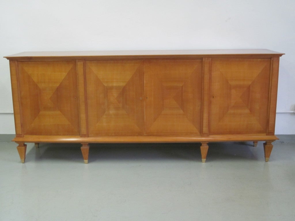 French Mid-Century Modern Neoclassical Dining Table by Andre Arbus, Paris, 1949 For Sale 3