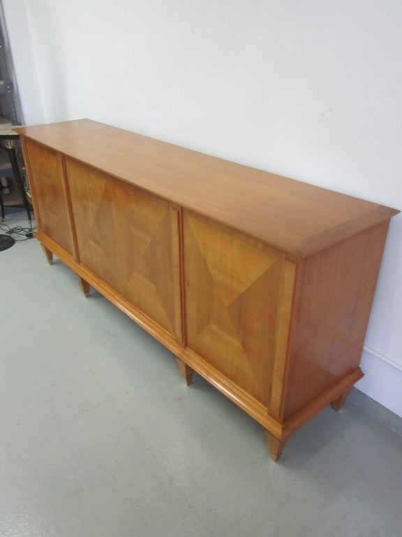 Inlay Important Modern Neoclassical Sideboard by André Arbus, France, 1949