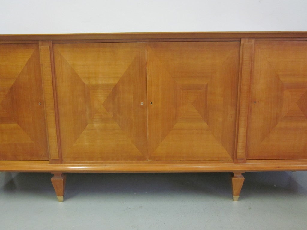 Important Modern Neoclassical Sideboard by André Arbus, France, 1949 In Good Condition In New York, NY