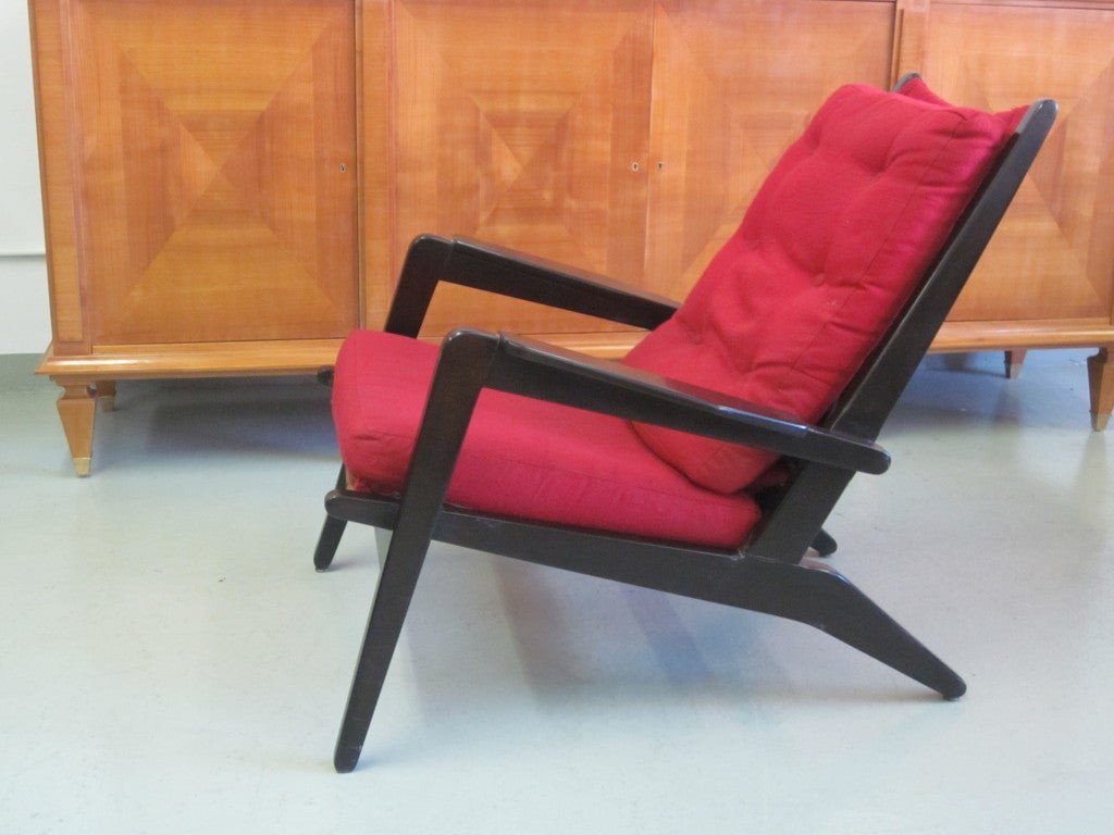 Pair of French 1950 Lounge Chairs by Pierre Guariche for Airborne In Good Condition In New York, NY