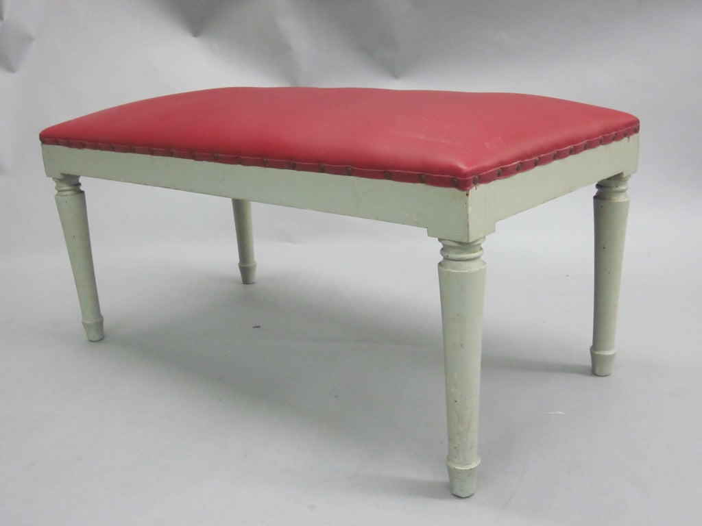2 French Modern Neoclassical Benches in the Manner of Andre Arbus In Good Condition For Sale In New York, NY