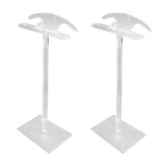 Two French 1970s Plexi-Glass Valets 8