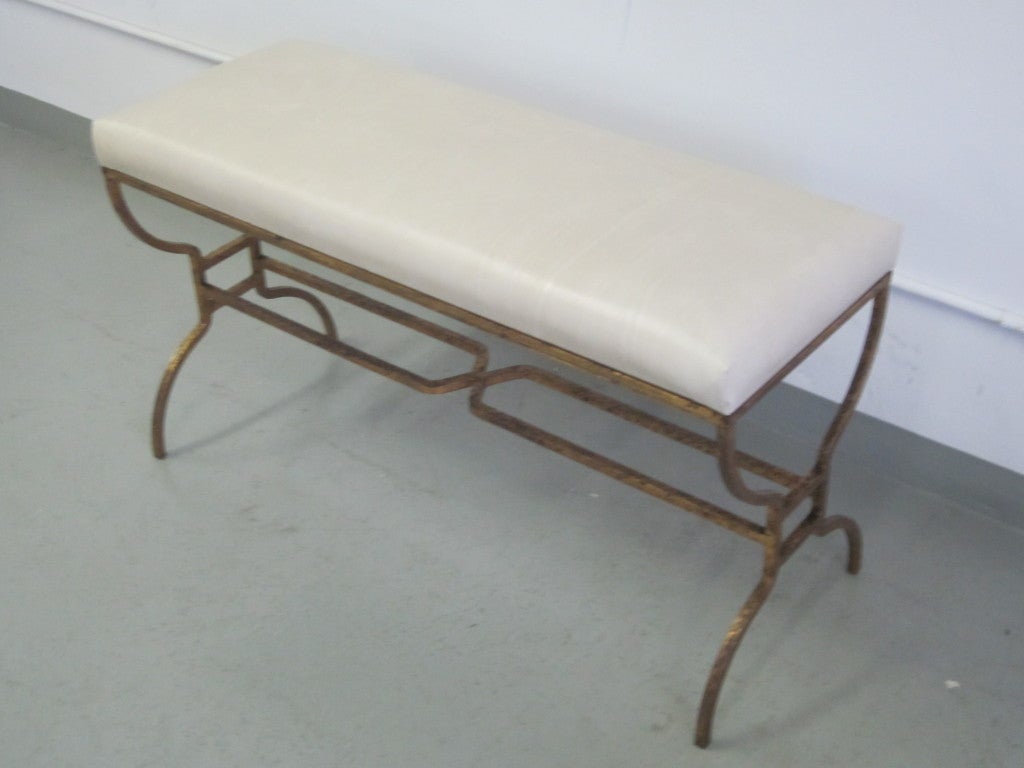 1 Rare Bench by Maison Ramsay In Excellent Condition In New York, NY