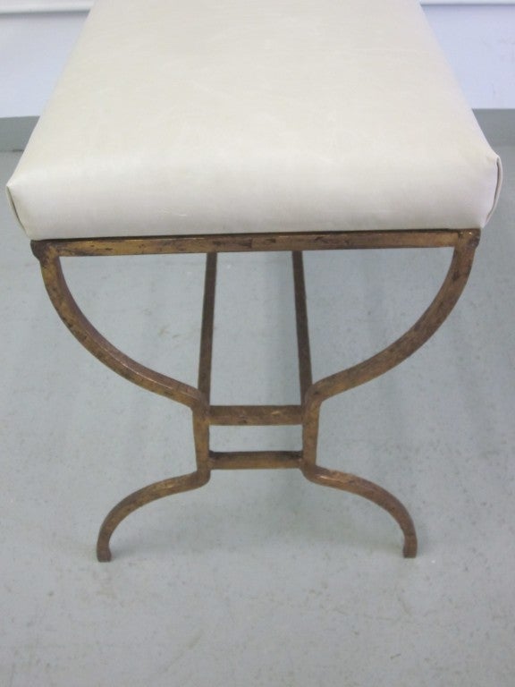 Mid-20th Century 1 Rare Bench by Maison Ramsay