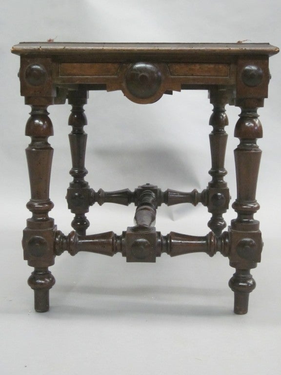 Pair Italian 19th Century Hand-Carved Modern Neoclassical Wood Benches or Stools In Good Condition For Sale In New York, NY