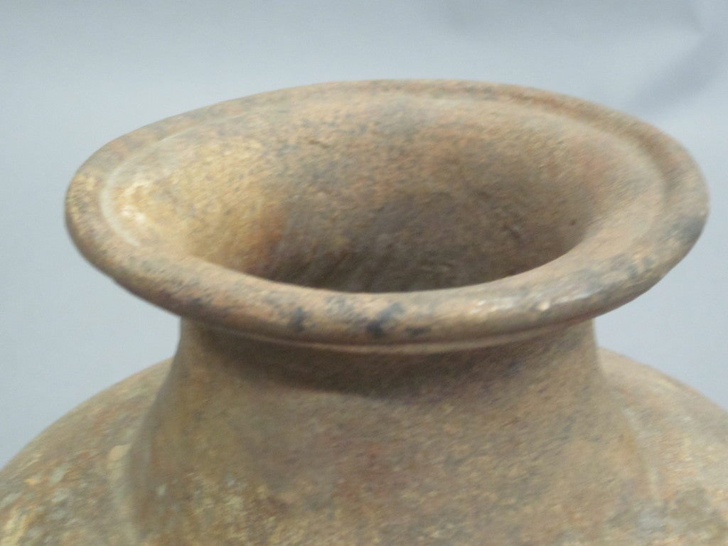 Clay Two Ancient Khmer Tribal Urns / Amphoras For Sale