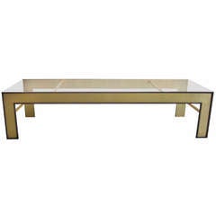 Large French Mid-Century Style Coffee Table from a Design by Marc Duplantier