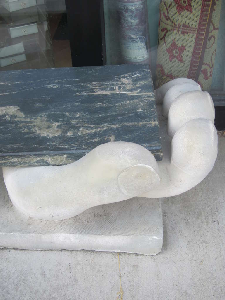 Américain Le banc/sculpture 