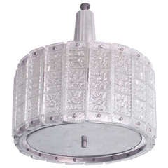Austrian Glass Pendant or Fixture Attributed to J.T. Kalmar 6