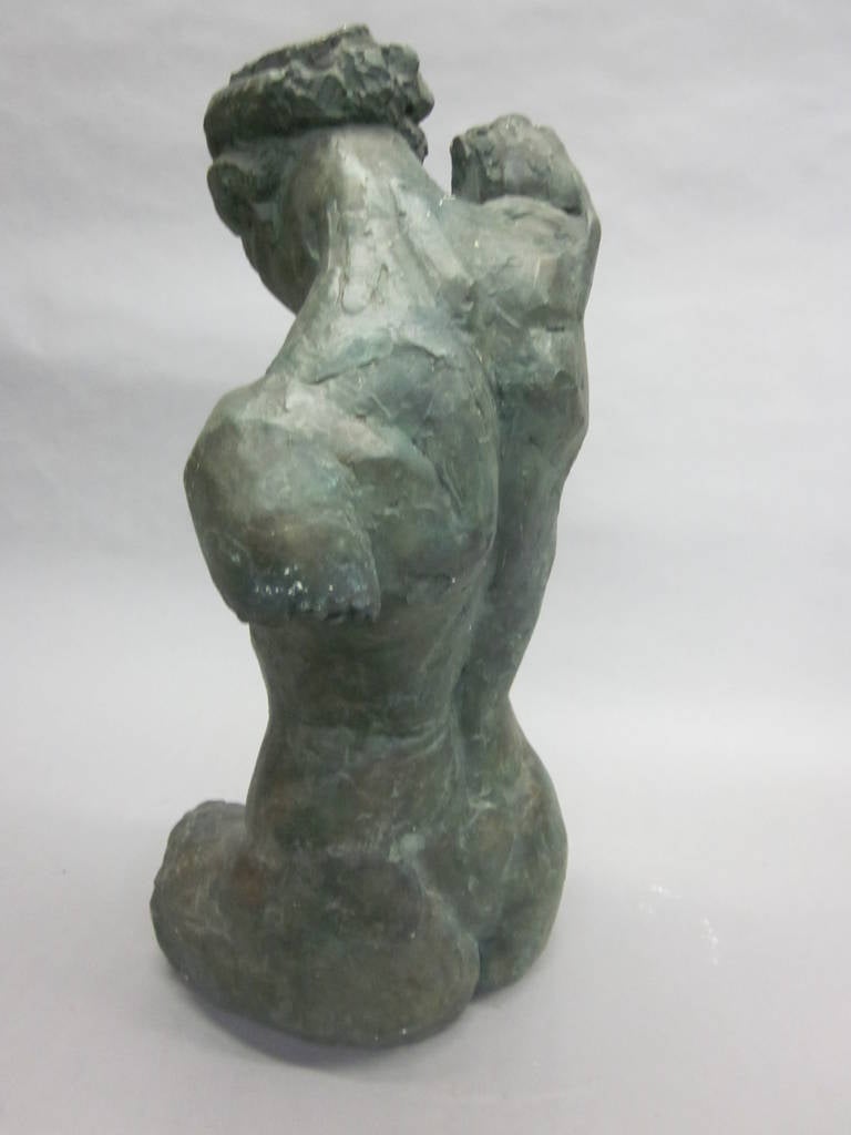 'Femme Nue' Modern Neoclassical Sculpture by Willy Kreitz, 1930 In Good Condition In New York, NY