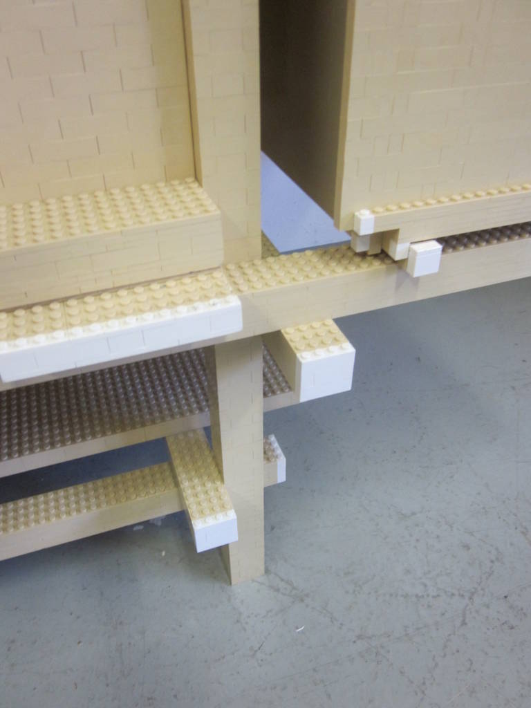 Dutch Important, Unique 'Rietveld ' Lego Sideboard by Minale-Maeda for Droog Design