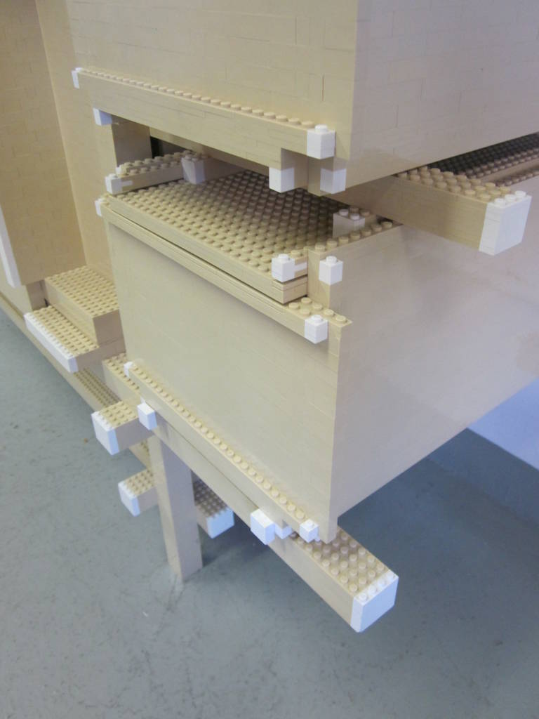 Molded Important, Unique 'Rietveld ' Lego Sideboard by Minale-Maeda for Droog Design