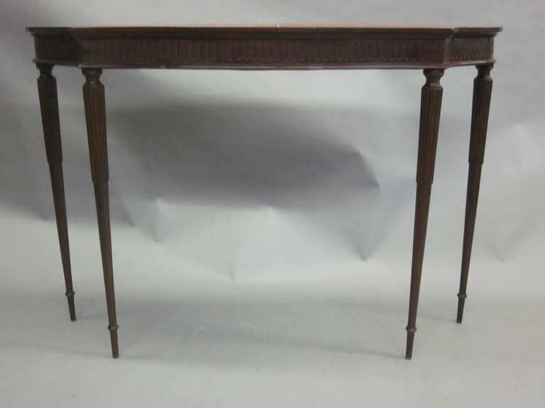 Italian Modern Neoclassical Console by Paolo Buffa In Good Condition In New York, NY
