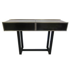 Italian Mid-Century Modern Expandable Console / Bar Attributed to Willy Rizzo