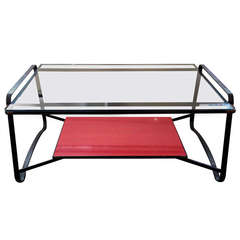 Jacques Adnet Two Tiered Table 3