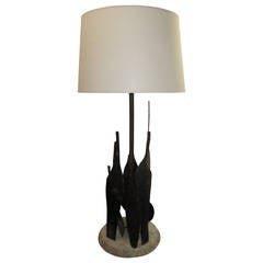 Sculptural Table Lamp by Fantoni