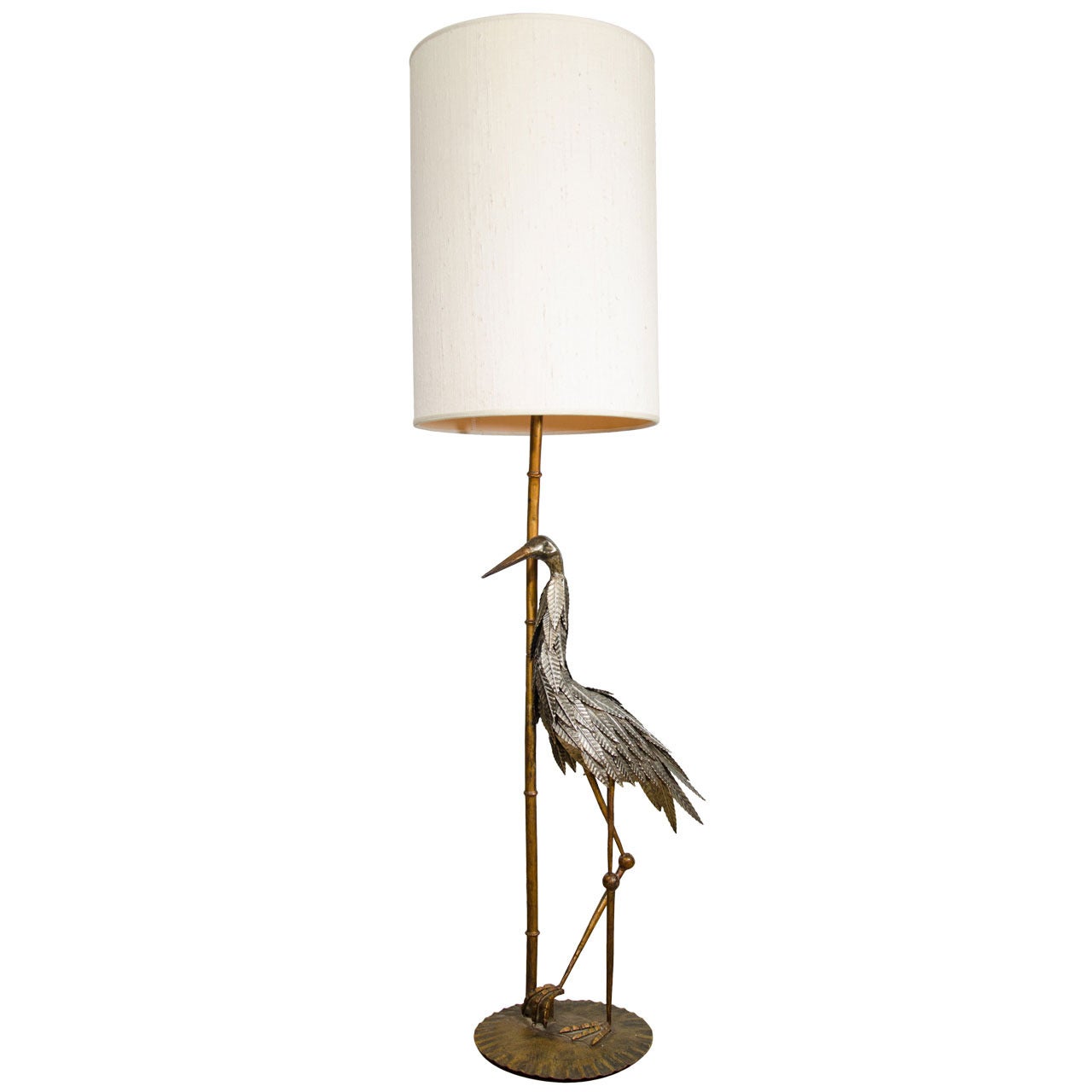 Handmade Stork Floor Lamp