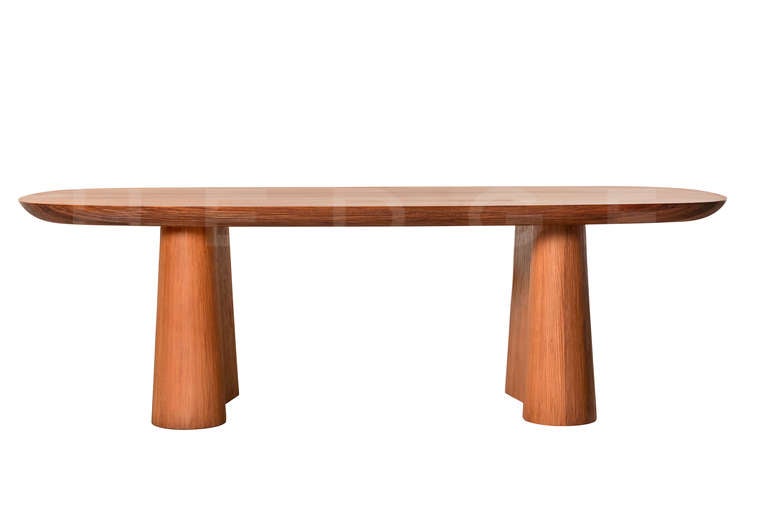 American Charles de Lisle Chainsaw Dining Table For Sale