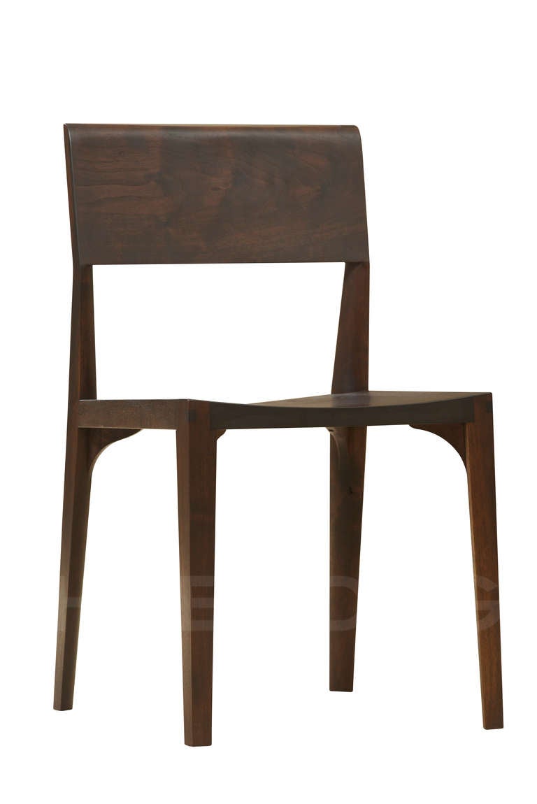 Hand-made chair by Christopher Kurtz (b. 1975).