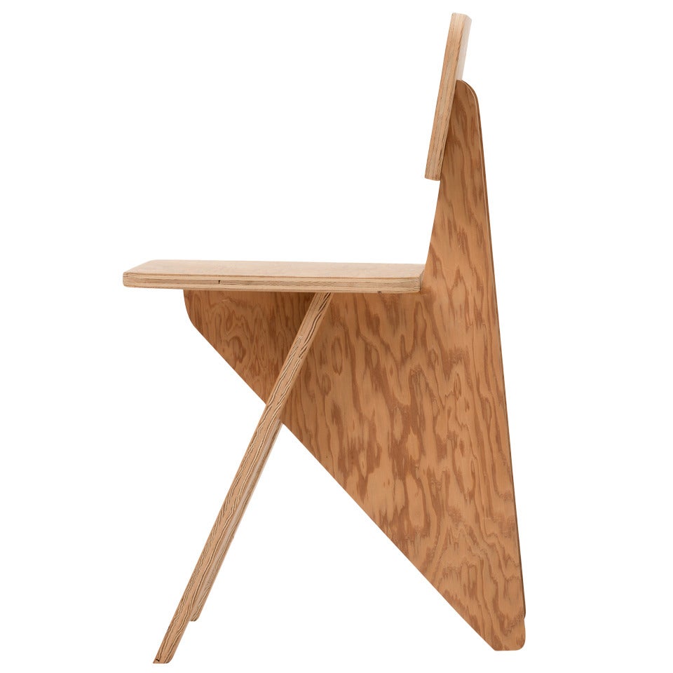 Michael Boyd Wedge Series Arrowhead Side Chair For Sale