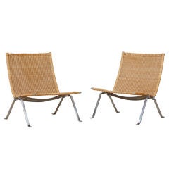 Poul Kjærholm - PK-22 Lounge Chairs