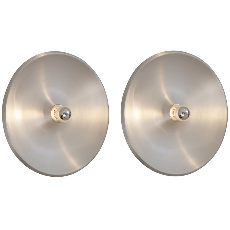 Pair of Gino Sarfatti Sconces for Arteluce For Sale