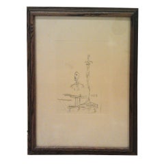 Alberto Giacometti Etching