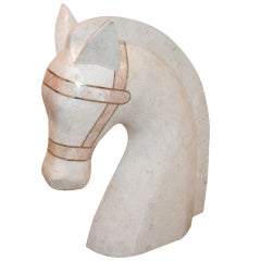 Horse Head Sculpture