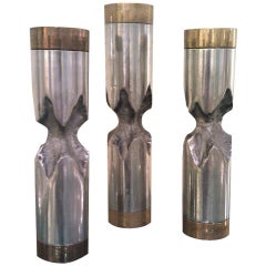 Set of Three Candlesticks