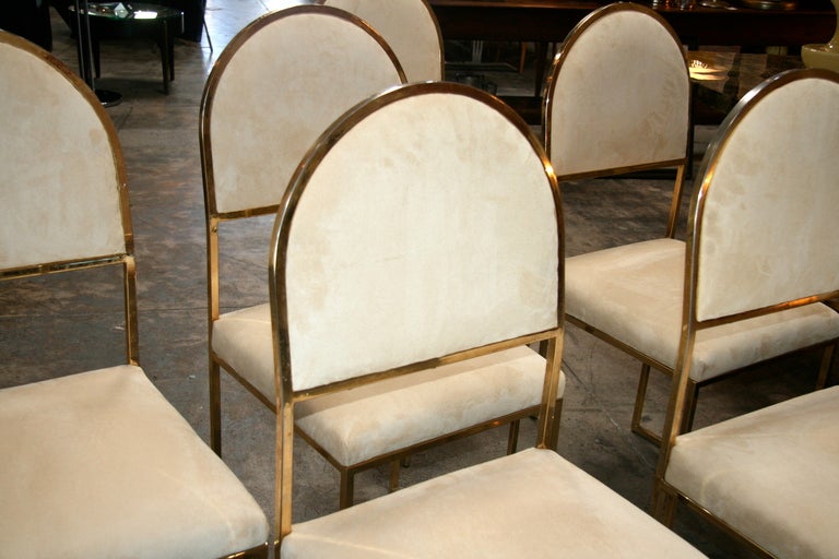 Mid-20th Century Italian 1960s Set of Eight Chairs by Mario Botta