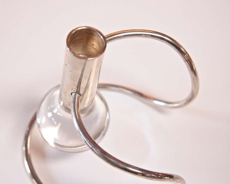 Mid-20th Century Sabatini Italian 60's Candle Holder