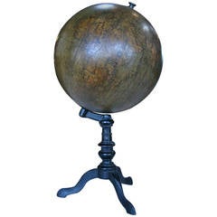 19th Century Italian Ceramic Globe 1