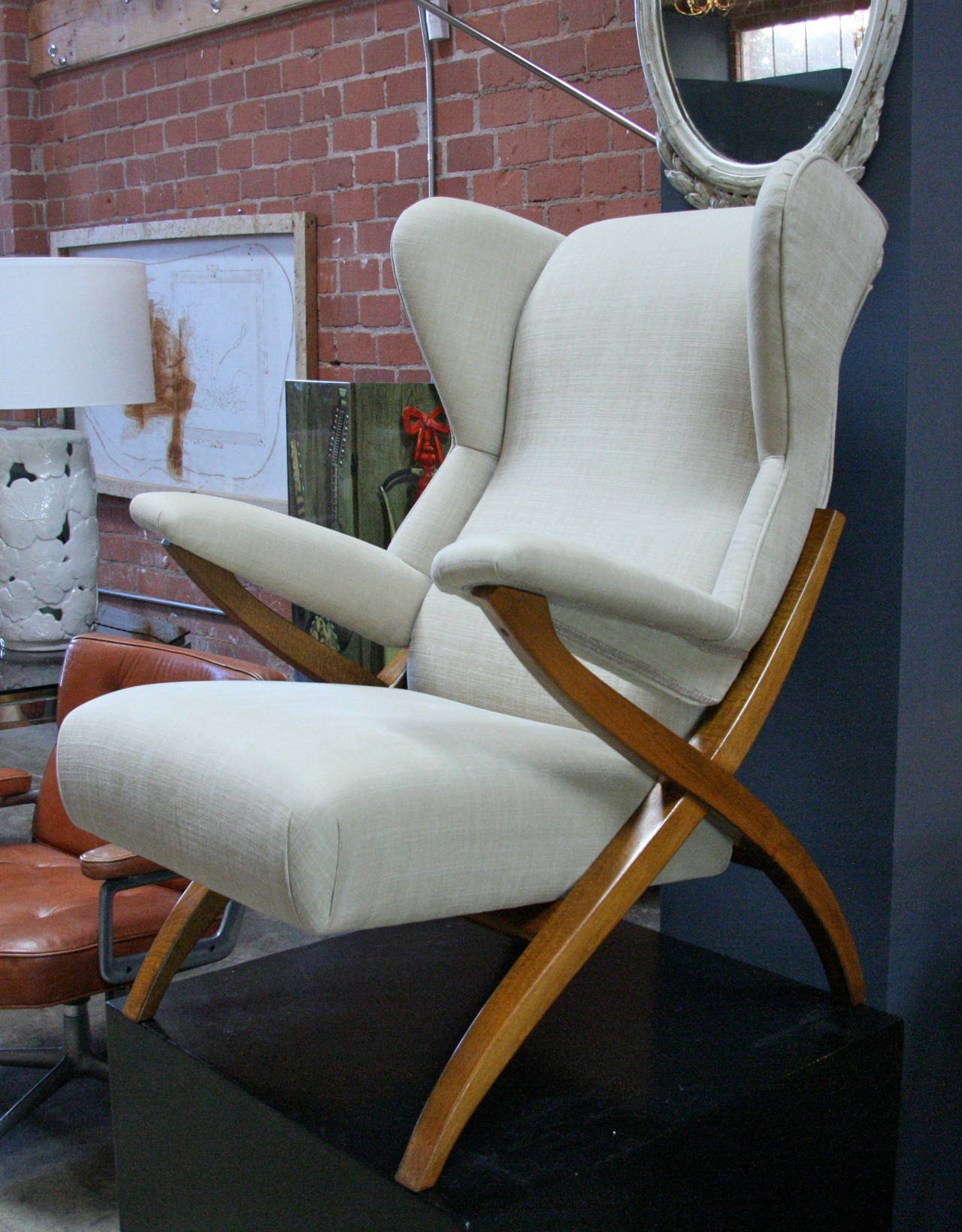 Franco Albini for Arflex "Fiorenza Chair, 1952" Model PL44