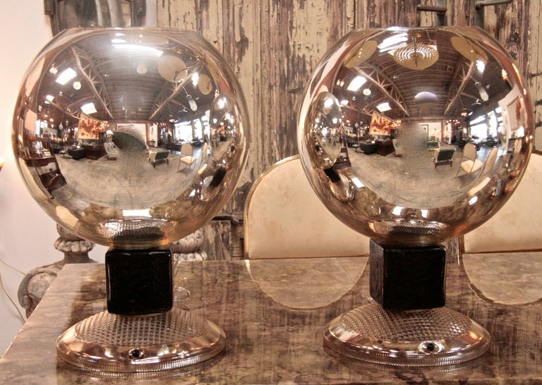 Italian 60's Mercury Lights In Excellent Condition In Los Angeles, CA