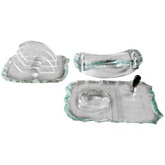 Set da scrivania Fontana Arte 1960