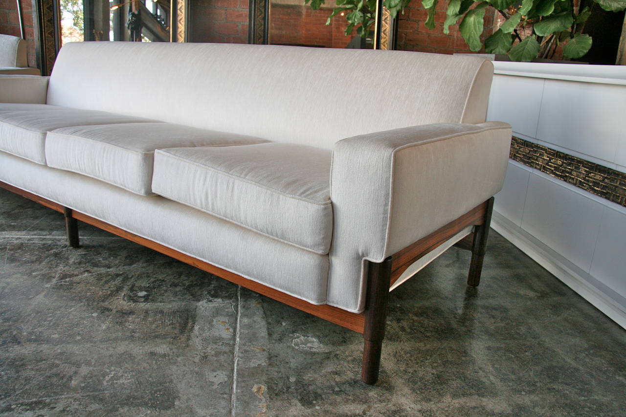 Late 20th Century Italian Four-Seat Sofa by Fratelli Saporiti, 1970s