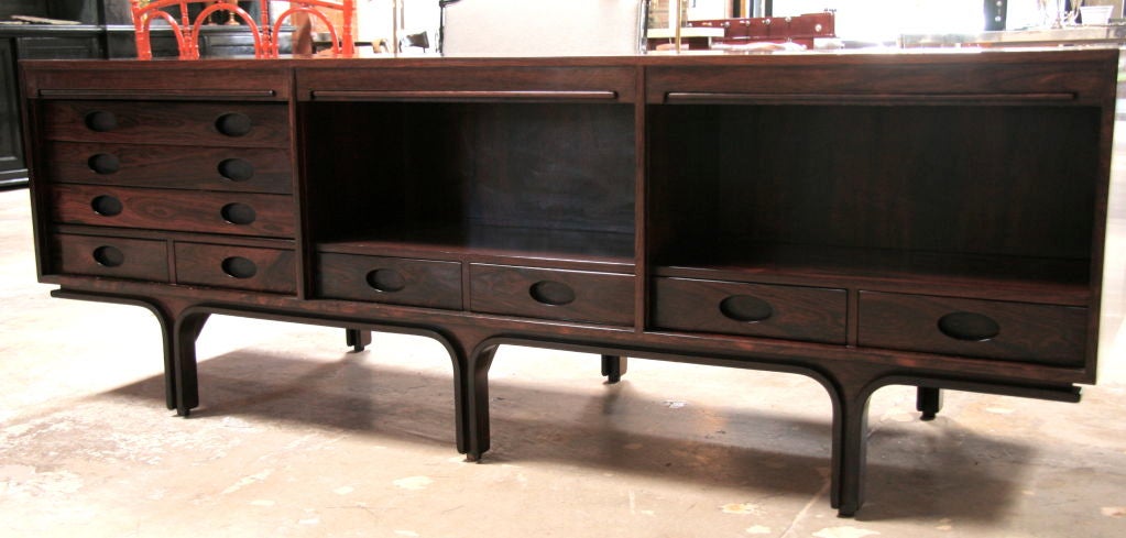 double sided buffet cabinet
